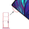 SIM Card Tray + SIM Card Tray + Micro SD Card Tray for Huawei Y7 (2019) / Y7 Pro (2019) / Y7 Prime (2019), Fo Huawei r Y7 (2019), For Huawei Y7 (2019)