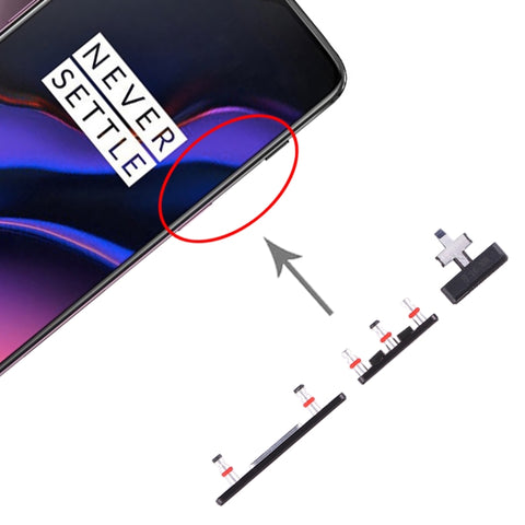 Pour les touches latérales OnePlus 6T, Pour OnePlus 6T (Noir), Pour OnePlus 6T (Violet)