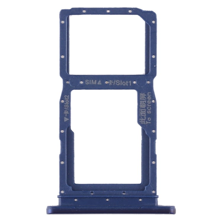 SIM Card Tray + SIM Card Tray / Micro SD Card Tray for Huawei Honor 9X / Honor 9X Pro, For Huawei Honor 9X, For Huawei Honor 9X(Dark Blue)              ...