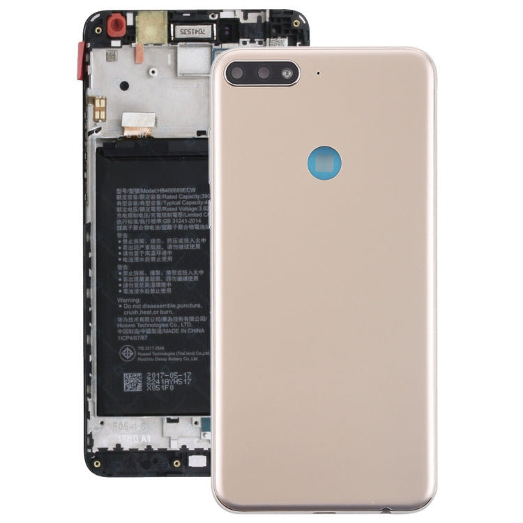 Huawei Y7 (2018) Back Cover with Side Keys - Durable