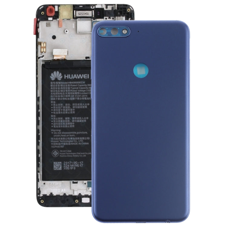 Huawei Y7 (2018) Back Cover with Side Keys - Durable