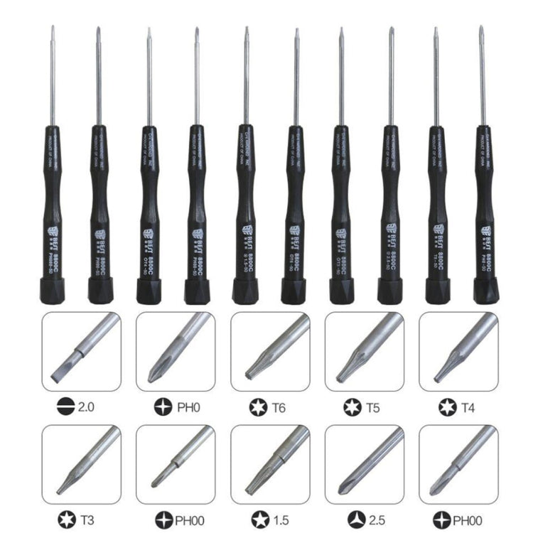 Precision Screwdriver Set - 10 in 1 BST-8800C Repair Tool