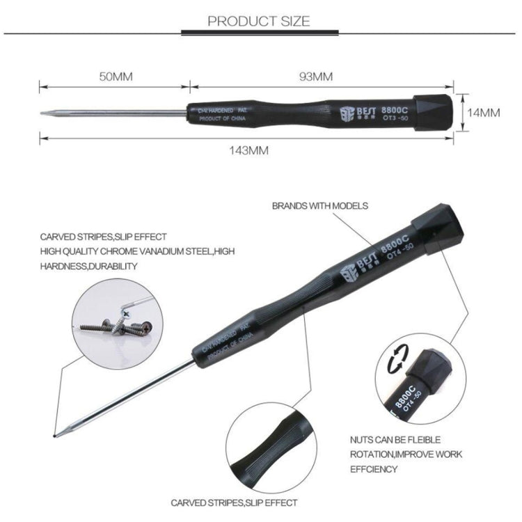 Precision Screwdriver Set - 10 in 1 BST-8800C Repair Tool