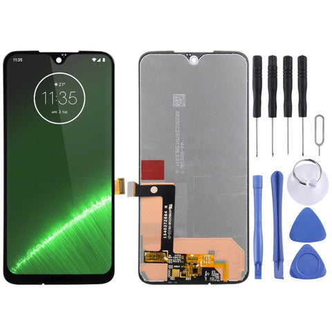 Schermo LCD e digitalizzatore assemblato completo per Motorola Moto G7 Plus, For Moto G7 Plus