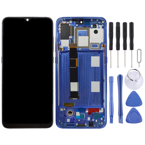 Écran LCD en matériau OLED et assemblage numérique complet avec corniche pour Xiaomi Mi 9, pour Xiaomi Mi 9 (OLED), pour Mi 9 (rose)