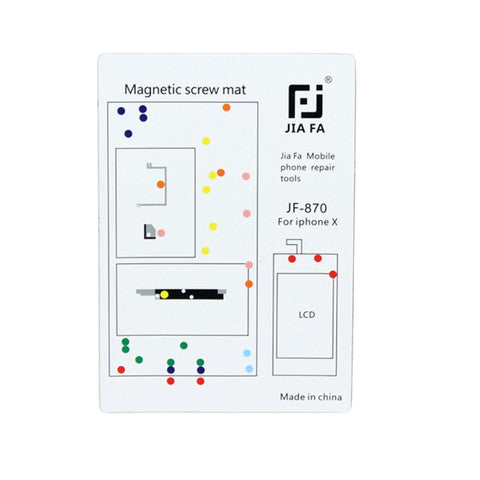 Tapis pour viti magnétique JIAFA pour iPhone X, pour X