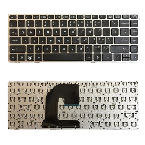 Version américaine avec corniche argentée pour HP EliteBook 8470B 8470P 8470 8460 8460p 8460w ProBook 6460 6460b 6470, pour EliteBook 8470B (US)