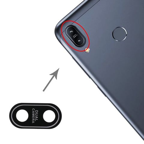 Obiettivo fotocamera posteriore per Asus Zenfone Max (M2) ZB633KL / ZB632KL X01AD, Per Zenfone Max (M2) ZB633KL