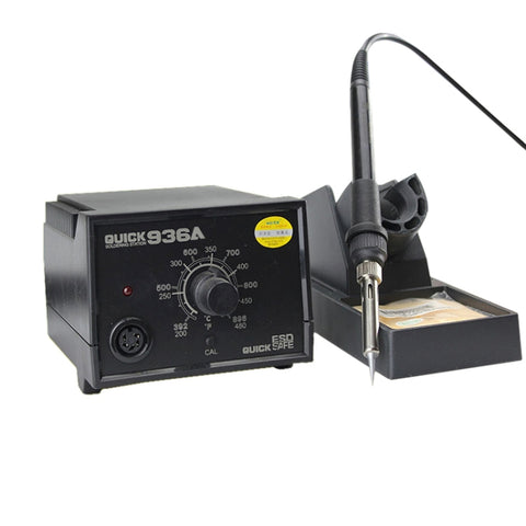 Station de salaison QUICK 936A 220V 60W 4 en 1 Outil de salaison à température constante pour saldateur, colonne AU, QUICK 936A 60W