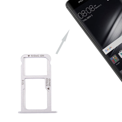 Per Huawei Mate 9 Vassoio scheda SIM e vassoio scheda SIM/Micro SD, For Huawei Mate 9