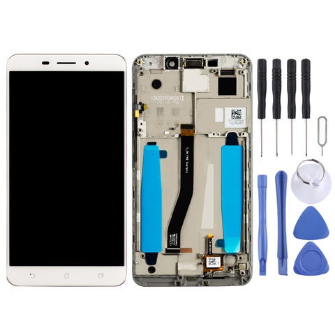 Schermo LCD e digitalizzatore assemblaggio completo con cornice per Asus ZenFone 3 Laser ZC551KL Z01BDC, Per Asus Z01BDC, Per Asus ZC551KL