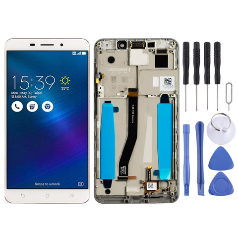 Schermo LCD e digitalizzatore assemblaggio completo con cornice per Asus ZenFone 3 Laser ZC551KL Z01BDC, Per Asus Z01BDC, Per Asus ZC551KL