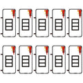 Huawei P20 Pro Back Housing Adhesive Sticker Set - 10 Pack