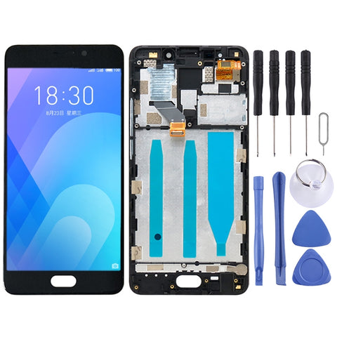 Schermo LCD e digitalizzatore assemblaggio completo con cornice per Meizu M6 Note, For Meizu M6 Note