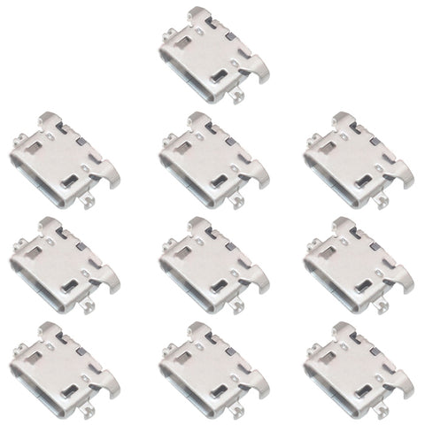 Connecteur porta di ricarica de 10 pièces pour Motorola Moto E3 / Moto G5 / Moto G4 Play, pour Moto E3