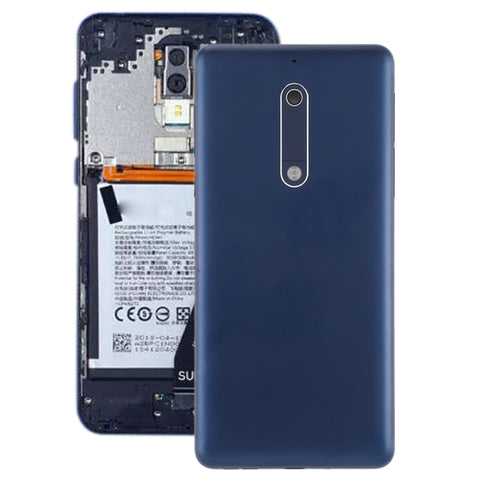 Cover posteriore della batteria con obiettivo della fotocamera e tasti laterali per Nokia 5, For Nokia 5