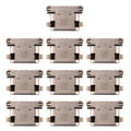 10 PCS Charging Port Connector for LG G5 H820 H830 H840 H850 H868 H860 F700L F700K F700S, For LG G5