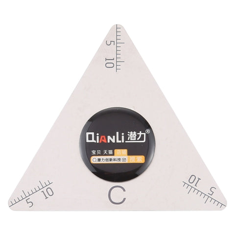 Strumento di apertura a leva a forma di triangolo Qianli con squame, Triangle