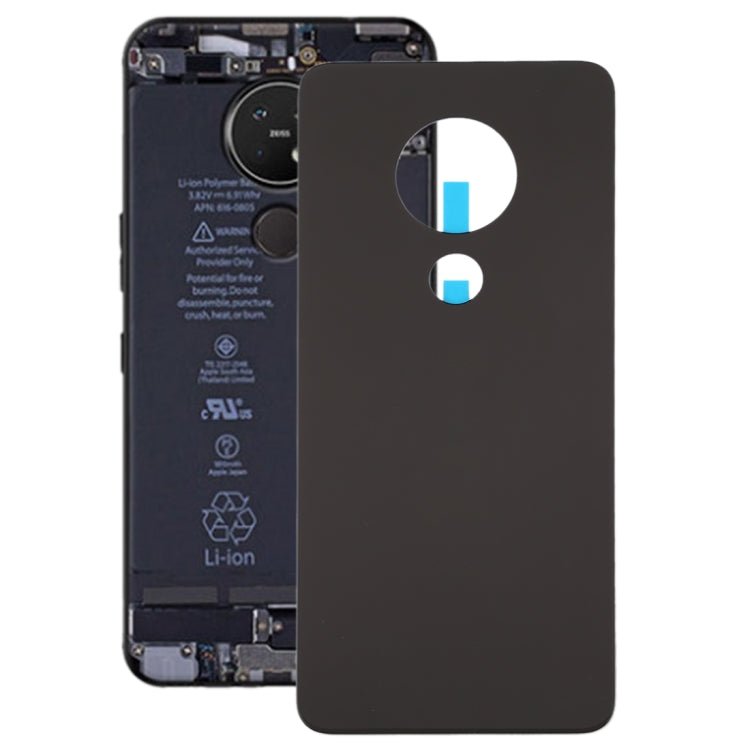 Battery Back Cover for Nokia 7.2 / 6.2 TA-1196 / TA-1198 / TA-1200 / TA-1187 / TA-1201 (Frosted Green), For Nokia 7.2(Frosted Black), For Nokia 7.2(Blac...