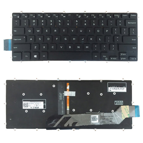 Version américaine avec rétroéclairage pour DELL Inspiron 13 5368 5378 5578 7368 7378, pour DELL Inspiron 13 (US)