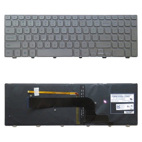 Version américaine avec rétroéclairage pour DELL Inspiron 15 série 7000 7537 P36F, pour DELL Inspiron 15 (US)