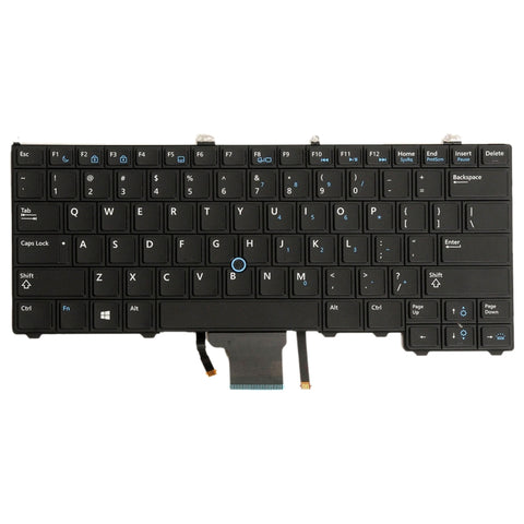 Tastiera versione USA avec rétroéclairage pour DELL latitude 12 7000 E7240 E7440 E7420, pour DELL latitude 12 (US)