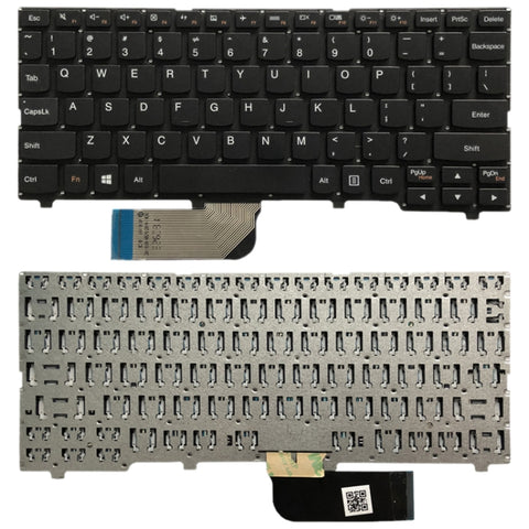 Clavier version USA pour Lenovo Ideapad 100S 100S-11IBY, pour Lenovo Ideapad 100S (US)