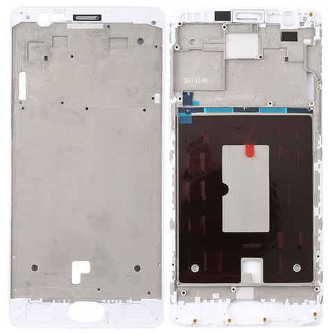 Pour OnePlus 3 / 3T / A3003 / A3000 / A3100 Piastra corniche corniche LCD alloggiamento anteriore, pour OnePlus 3, pour OnePlus 3T (noir)