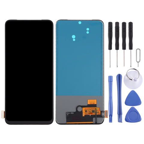 Écran LCD en matériau TFT et assemblage numérique complet (identification des impressions numériques) pour OPPO Reno2 Z / Reno2 F / K3 / Realme X, pour OPPO Reno2 Z (TFT)