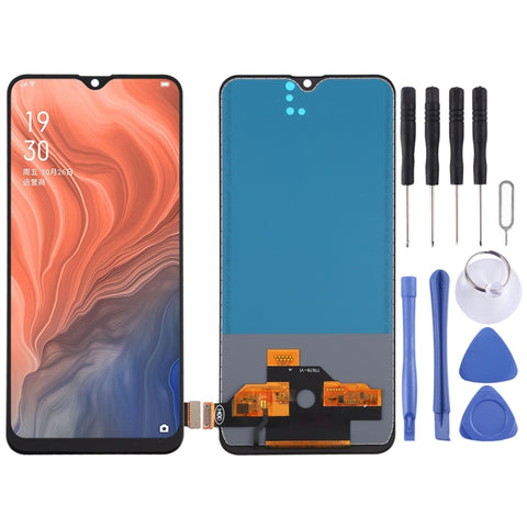 Écran LCD en matériau TFT et assemblage numérique complet (identification des impressions numériques) pour OPPO Reno Z / K5 / Realme XT / Realme X2, pour OPPO Reno Z (TFT)