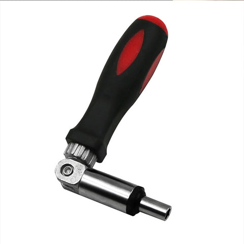 Cacciavite a cricchetto multifunzione con connettore esagonale da 1/4 di pollice con rotazione di 180 gradi, 1/4 pollici Hex Connector