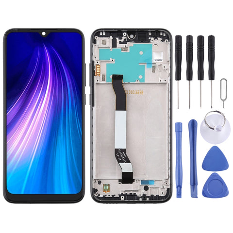 Écran LCD et numérique, assemblage complet avec corniche pour Xiaomi Redmi Note 8, pour Xiaomi Redmi Note 8