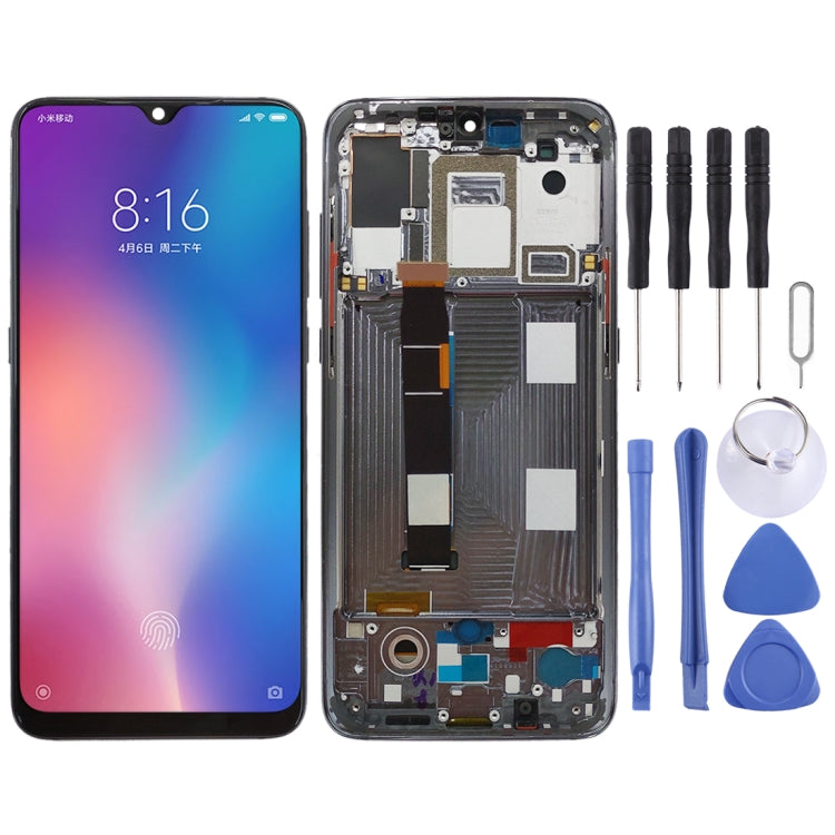 Original AMOLED Material LCD Screen and Digitizer Full Assembly with Frame for Xiaomi Mi 9, For Xiaomi Mi 9 (AMOLED), For Xiaomi Mi 9 (AOLED)           ...