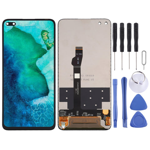 Schermo LCD e digitalizzatore per Huawei Nova 6 / WLZ-AL10 / WLZ-TL10, Ricambio per display originale