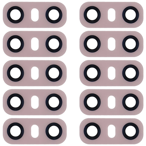Obiettivo fotocamera posteriore da 10 pezzi con adesivo per LG G6 H870/H871/H872/ LS993, LG G6 (Pink), LG G6 (Blue), LG G6 (Gold)