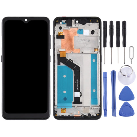 Écran LCD et numérique assemblé complet avec corniche pour Nokia 7.2 TA-1196, pour Nokia 7.2