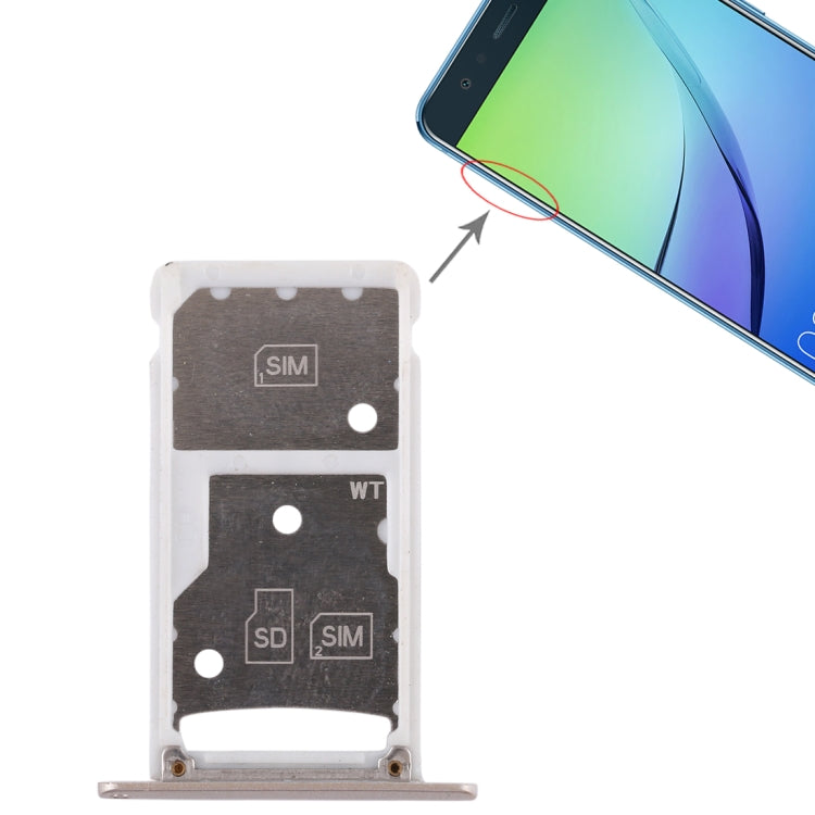 Huawei Enjoy 6 SIM Card and Micro SD Card Tray Replacement
