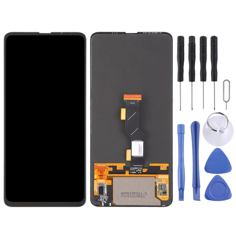 Écran LCD original en matériau AMOLED et assemblage complet de numériseur pour Xiaomi Mi Mix 3, pour Xiaomi Mi Mix 3 (Original)