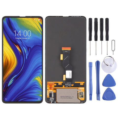 Écran LCD original en matériau AMOLED et assemblage complet de numériseur pour Xiaomi Mi Mix 3, pour Xiaomi Mi Mix 3 (Original)