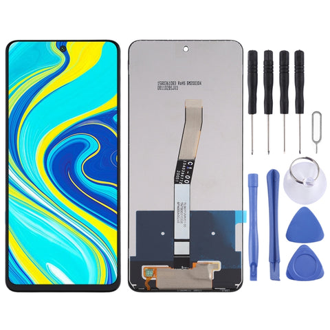 Écran LCD et numérique compatible pour Xiaomi Redmi Note 9S / Note 9 Pro / Note 9 Pro Max / Note 9 Pro (Inde) / Note 10 Lite – Assemblage complet de remplacement