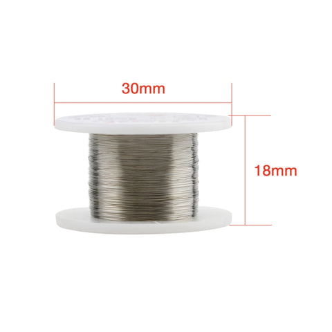 Ligne de fil par étiquette de fil de molibdeno en acciaio legato kaisi de 0,08 mm, longueur : 100 m, Kaisi 0.08mm 100m