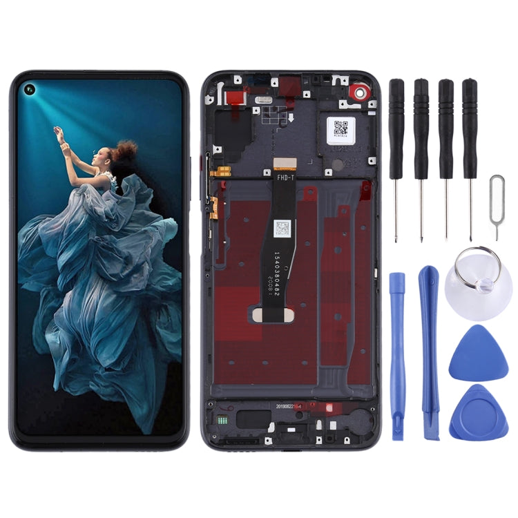 LCD Screen and Digitizer Full Assembly with Frame for Huawei Honor 20 / Nova 5T, For Honor 20, For Huawei Nova 5T, For Huawei Honor 20(Phantom Blue)    ...