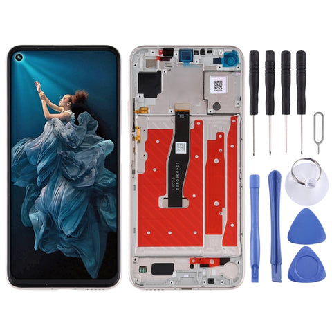 Schermo LCD e digitalizzatore assemblaggio completo con cornice per Huawei Honor 20 / Nova 5T, For Honor 20, For Huawei Nova 5T, For Huawei Honor 20(Phantom Blue), For Huawei Honor 20