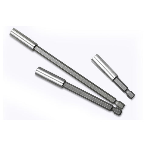 Giunto a rotazione rapida con manicotto per asta di prolunga per trapano a pistola ad alto magnetismo con testa di batch elettrica 3 in 1 1/4, lunghezza: 60/100/150 mm, 60/100/150mm Joint