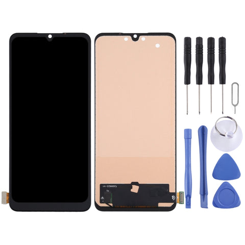 Écran LCD en matériau TFT et numériseur, assemblage complet pour OPPO Reno3 / A91 / F15 / F17, ne prend pas en charge l'identification de l'empreinte numérique, pour OPPO Reno3 / A91 (TFT)
