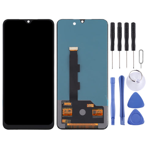 Écran LCD en matériau TFT et assemblage numérique complet (non pris en charge l'identification des empreintes numériques) pour Xiaomi Mi 9 SE, pour Xiaomi Mi 9 SE (matériau TFT)