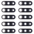 10 PCS Back Camera Lens for Xiaomi Redmi 9 & Poco M2