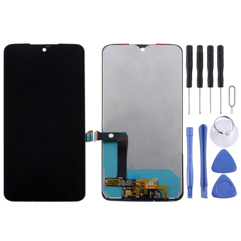Schermo LCD e digitalizzatore assemblaggio completo per Motorola Moto G7, For Moto G7