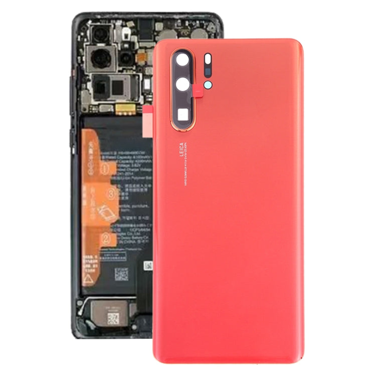 Original Battery Back Cover with Camera Lens Frame for Huawei P30 Pro, For Huawei P30 Pro (Original), For Huawei P30 Pro (Orange)                       ...