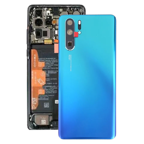 Cover posteriore originale per batteria con obiettivo fotocamera per Huawei P30 Pro, For Huawei P30 Pro (Original), For Huawei P30 Pro (Orange), For Huawei P30 Pro (Breathing Crystal)  (Original), For Huawei P30 Pro